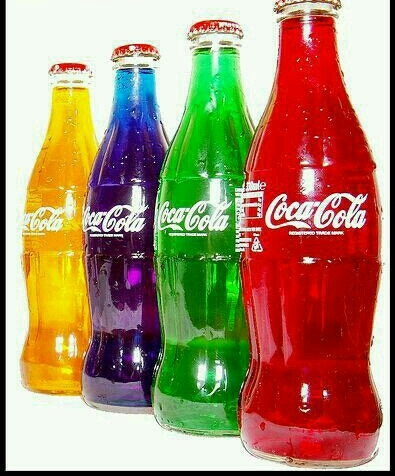 colourful! coca cola❄