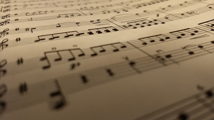 field of notes