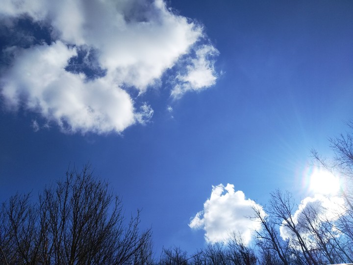 Clouds in the sky