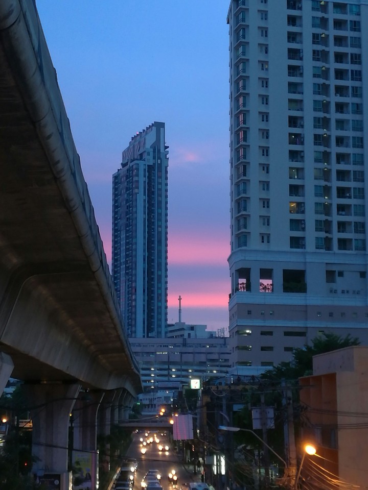 Sunset in Bangkok
