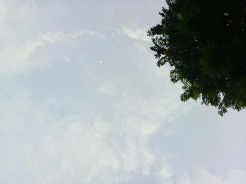 Moon at Afternoon