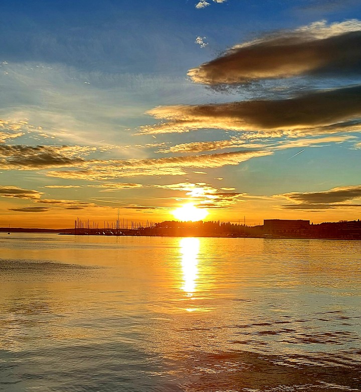 Sunset, Split, Croatia