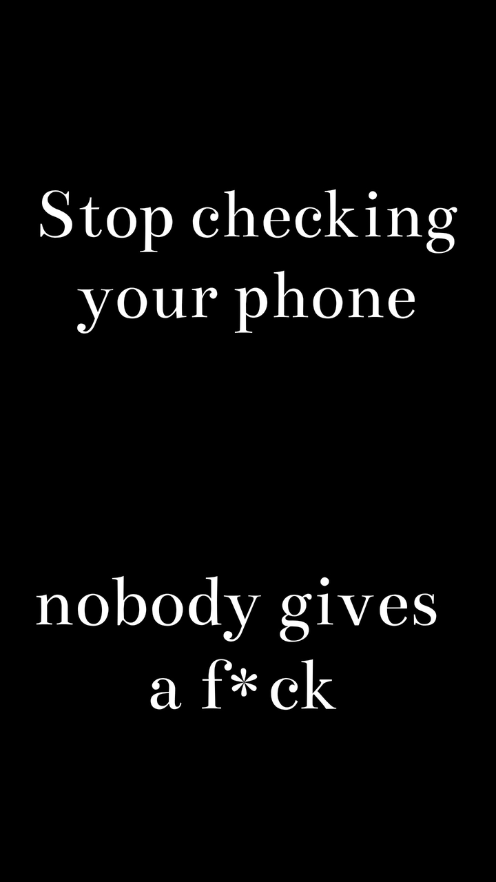 noone cares
