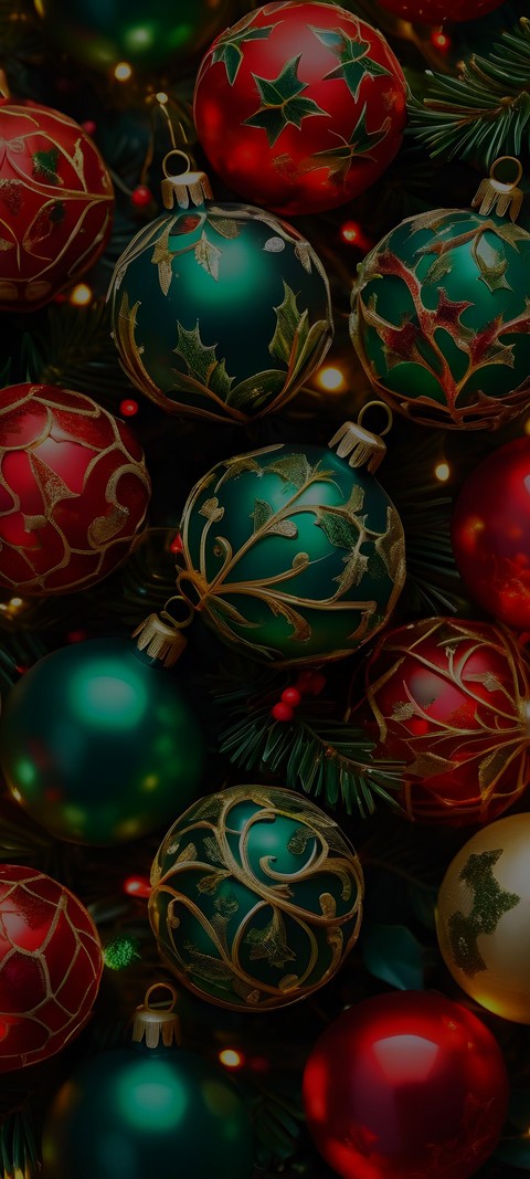 ornament, red Hintergrundbilder