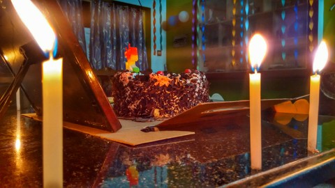 candles black forest