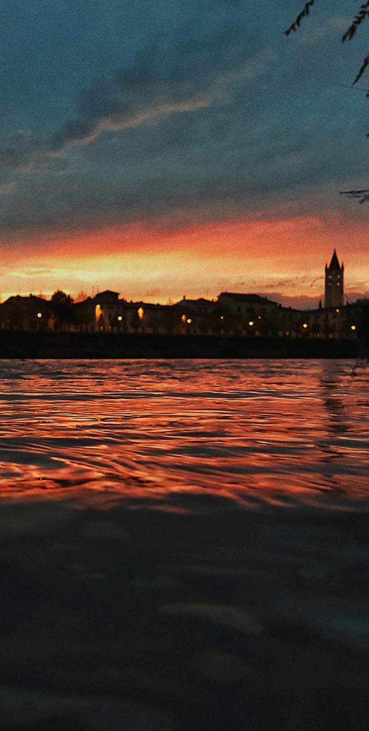 Sky in the water