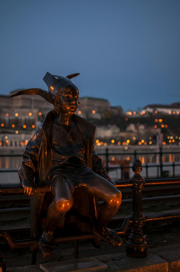 bronze statue