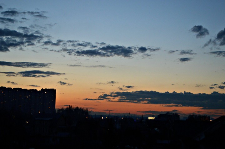 закат