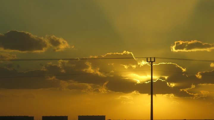 Sunset..
