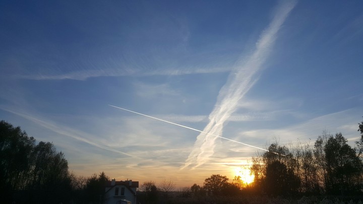 Sunset sky