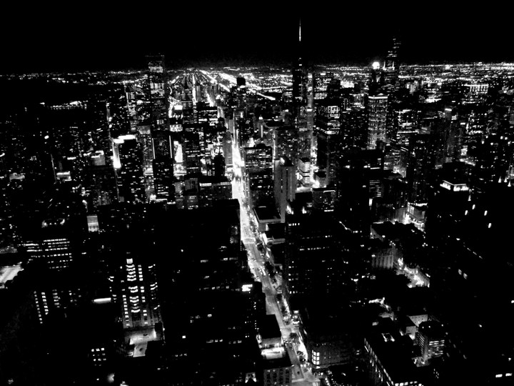 Black nd White Chicago