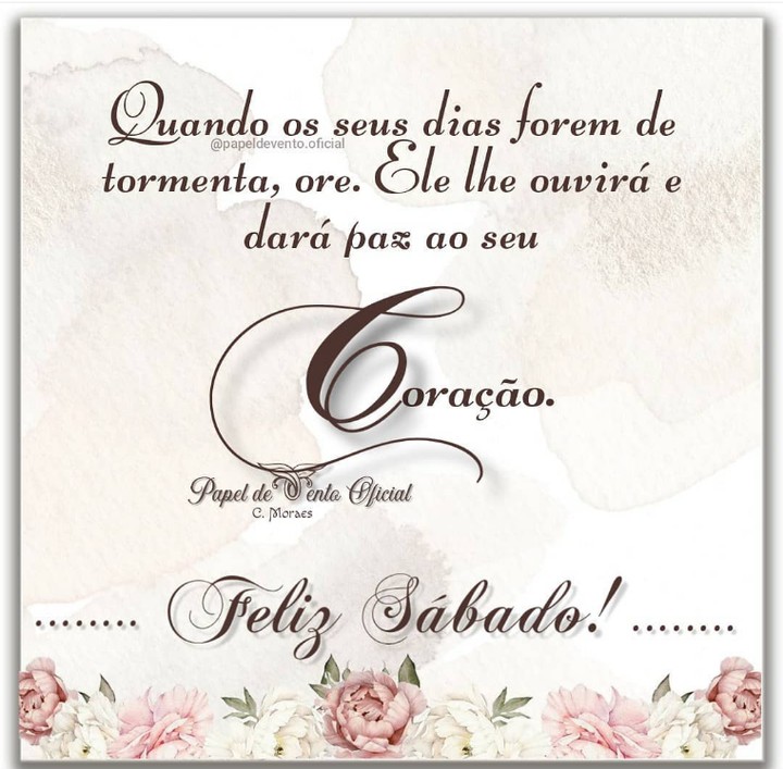 Feliz sábado ?