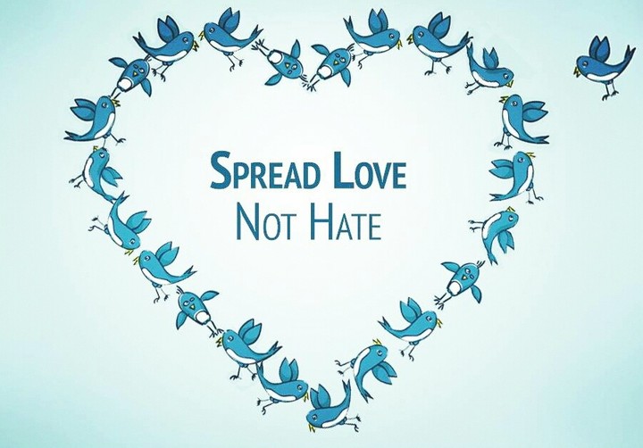 spread love not hate
