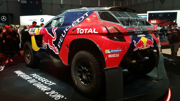 Peugeot buggy   dakar 2016