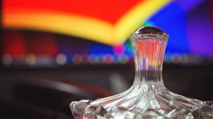 Glass reflection