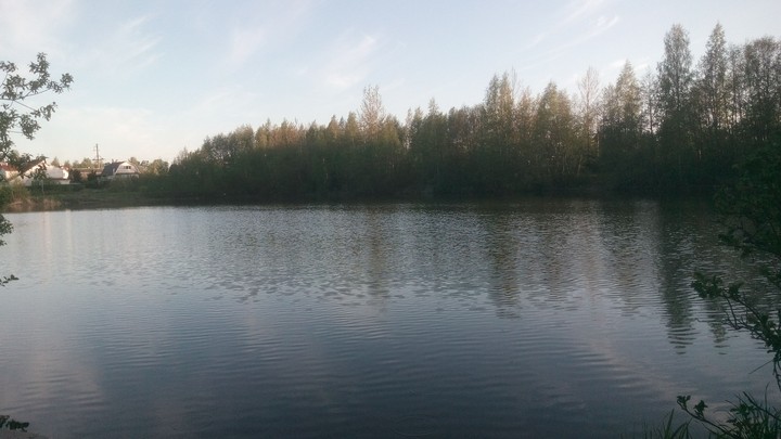The lake