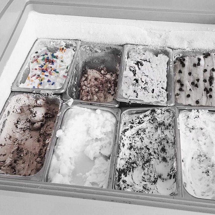 Ice-cream tasteful mood