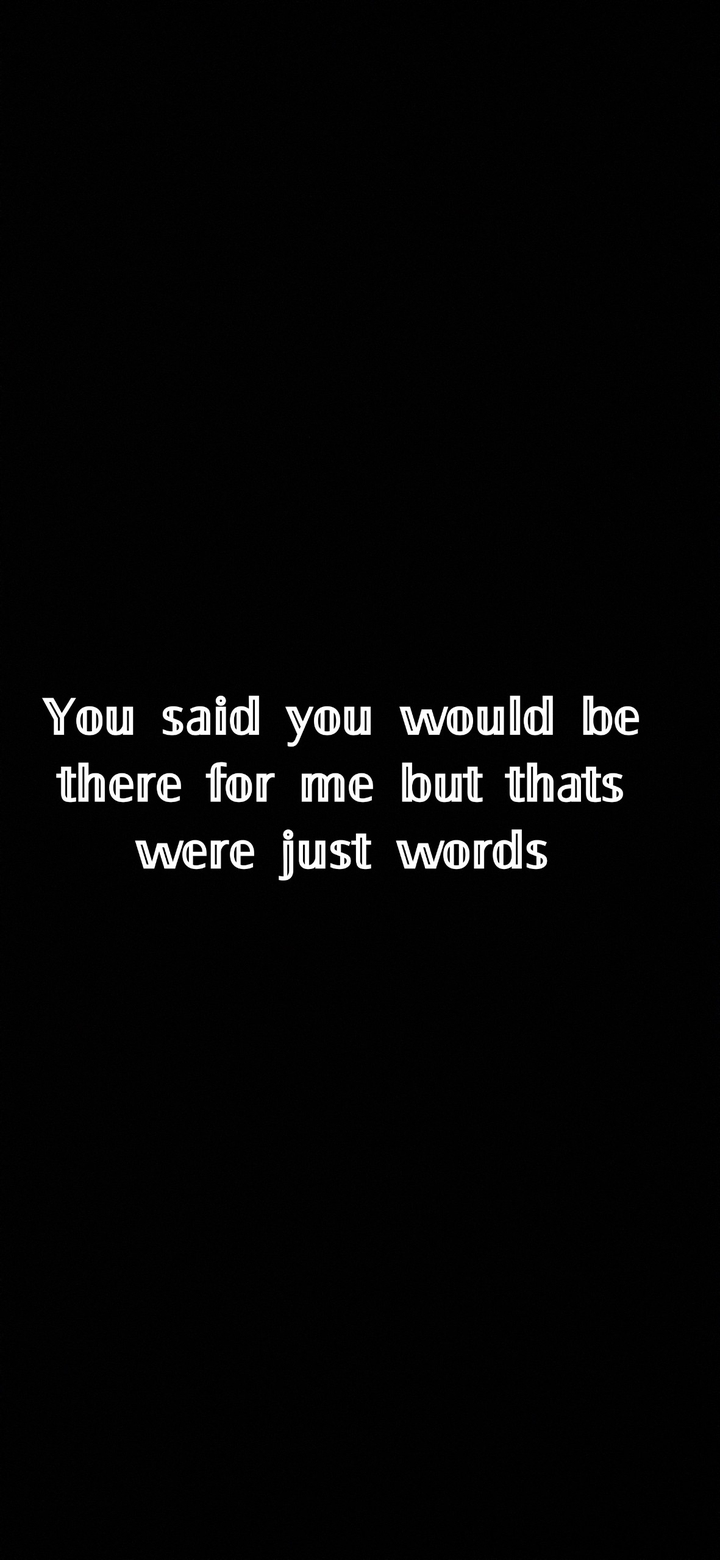 just words