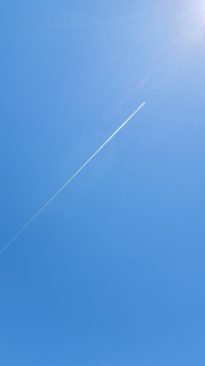 Airplane Blue Sky