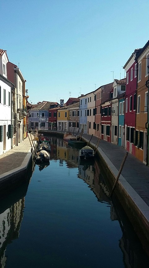 Rue coloré d'Italie