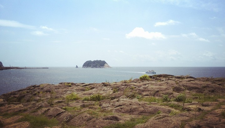 제주 앞 바다