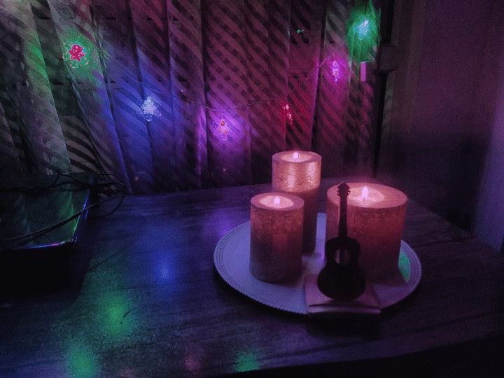 candle and color