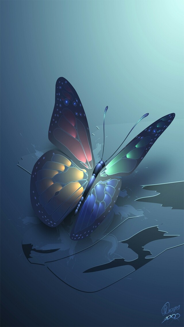 abstract butterfly