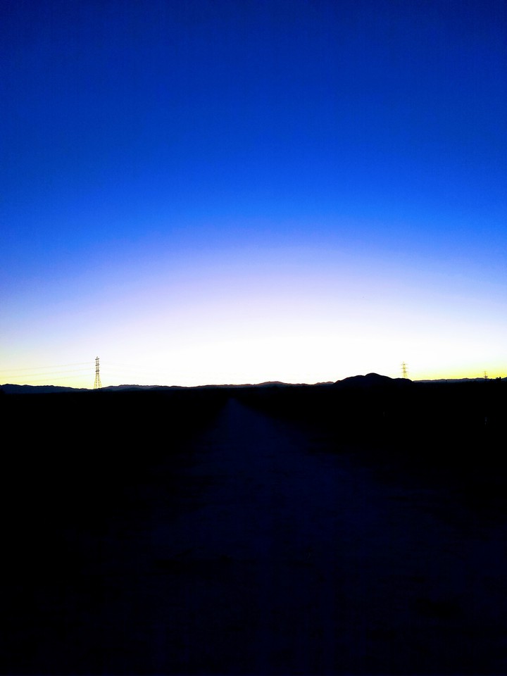 amanecer en California