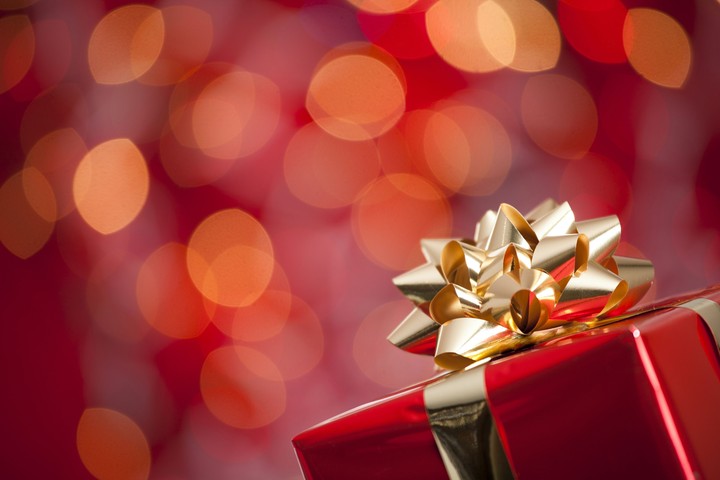 red gift