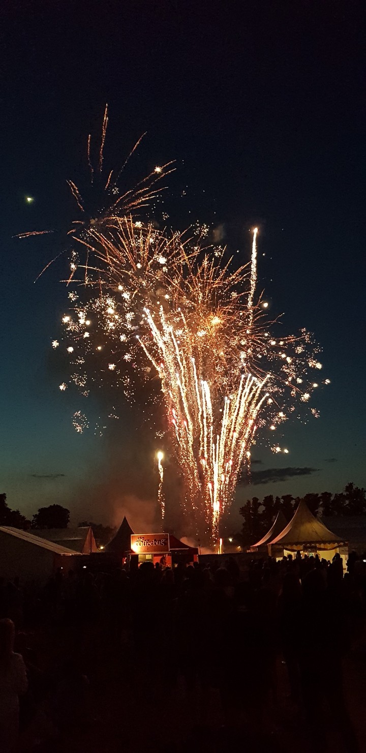 fireworks over Cambridge