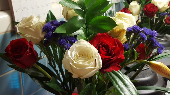 flowers from my man