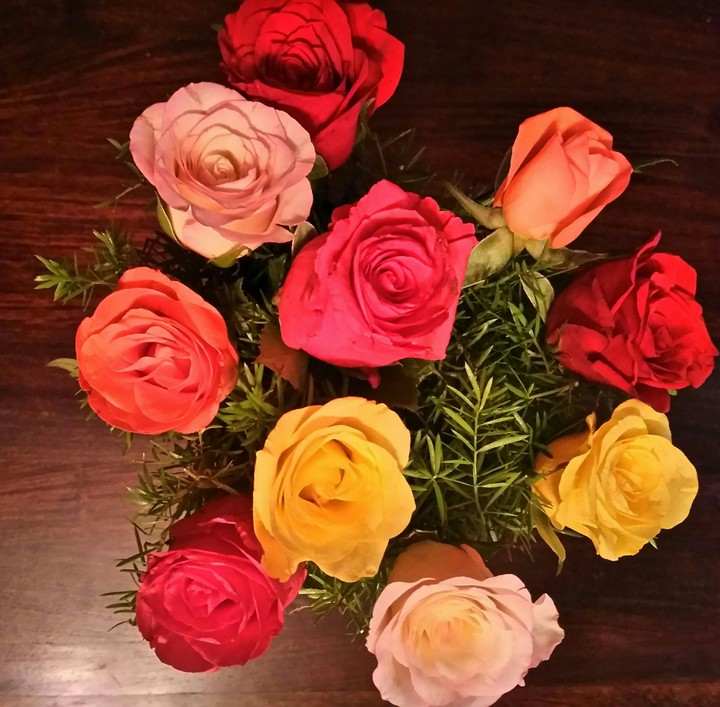 Rose color splash