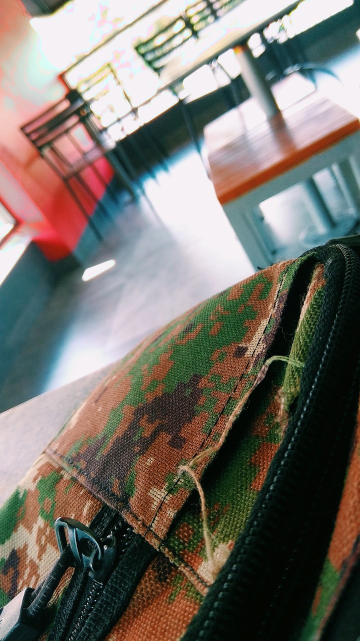 torned bag