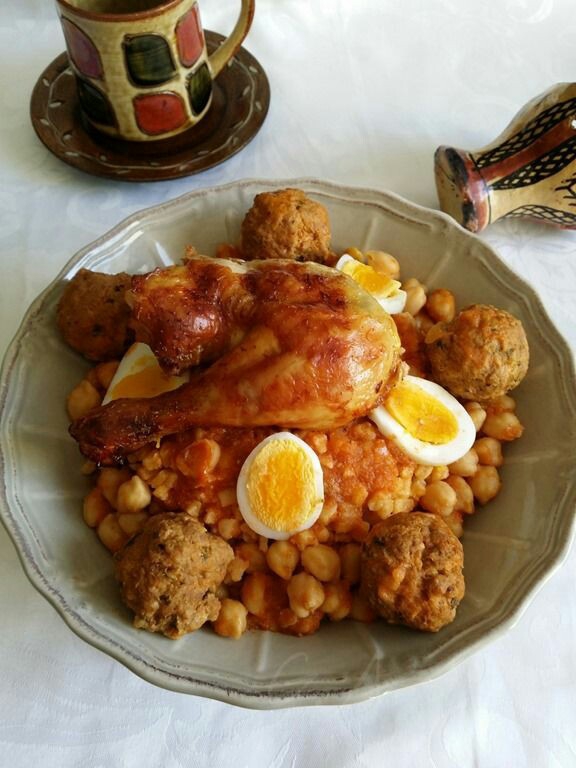 Traditional Algerian food