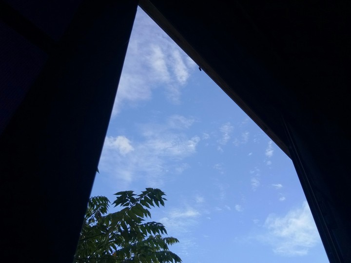 the sky