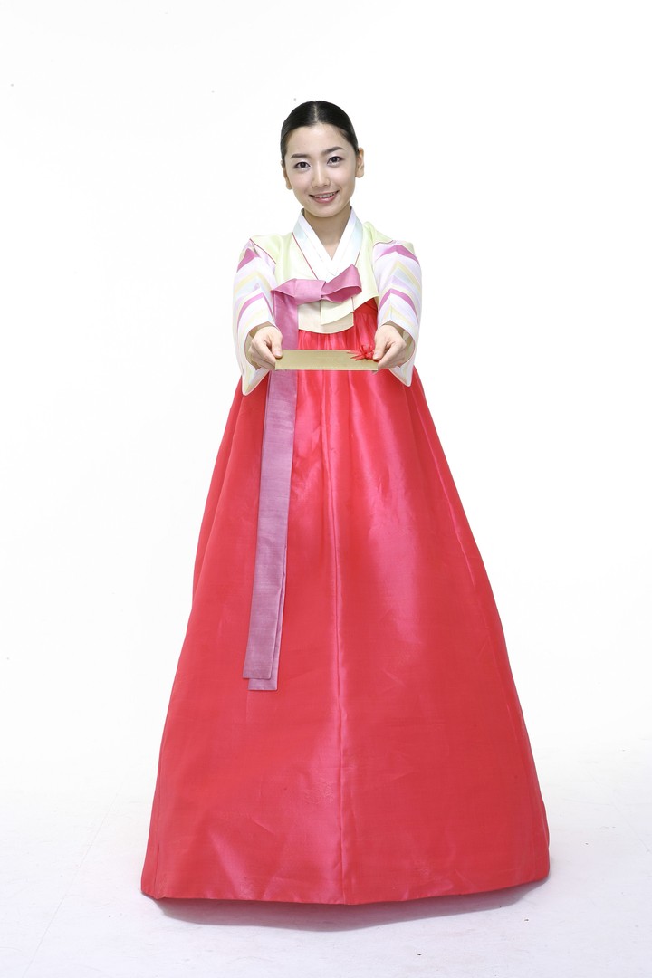 Couple in Korean Dress