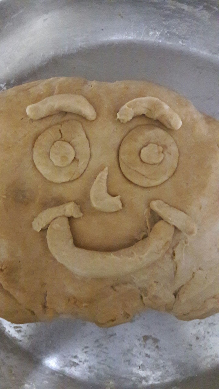 A smiling flour