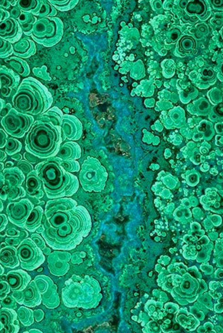 Malachite pools