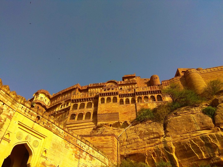 Mairangarh fort Jodhpur Rajasthan India