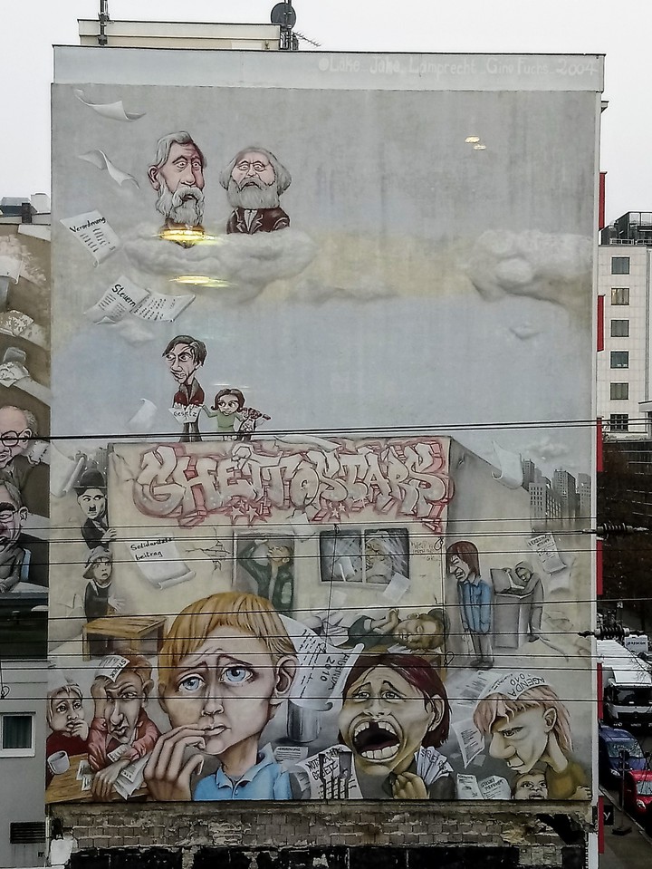 Graffiti in Berlin.