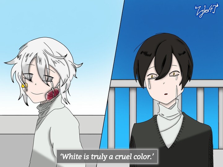 Hello Charlotte 3 - "White is truly a cruel color."