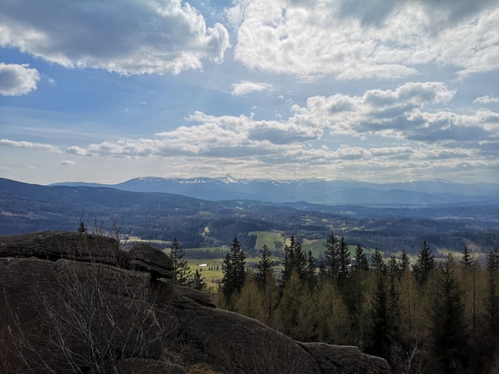 widok ze Starościńskich Skał