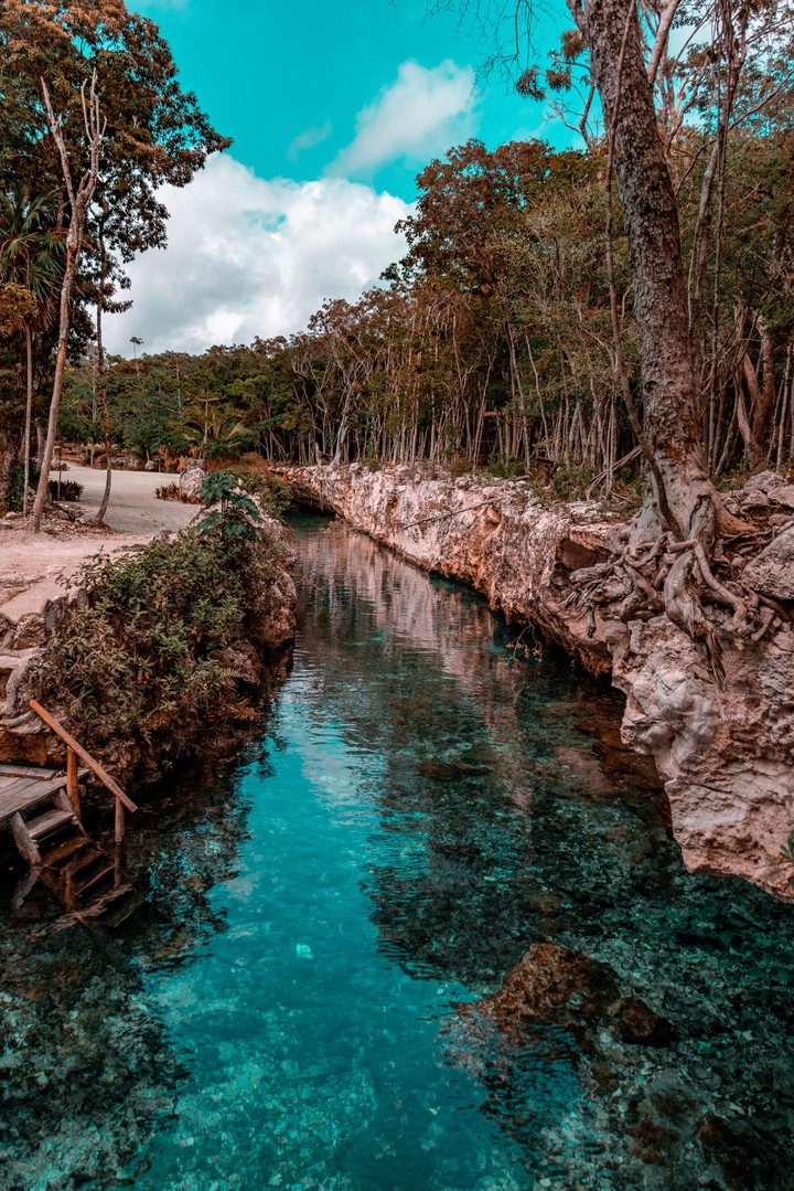 cenote azul