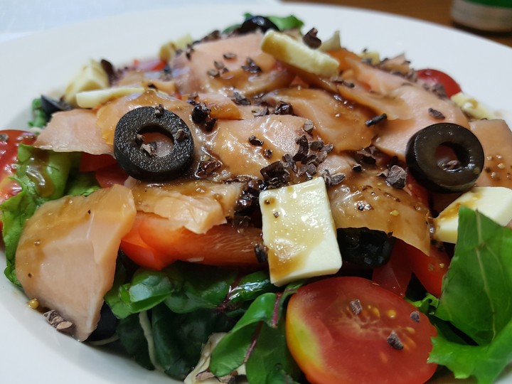 Make a salmon salad