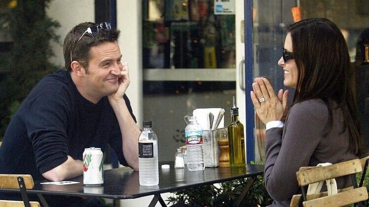 Chandler and Monica