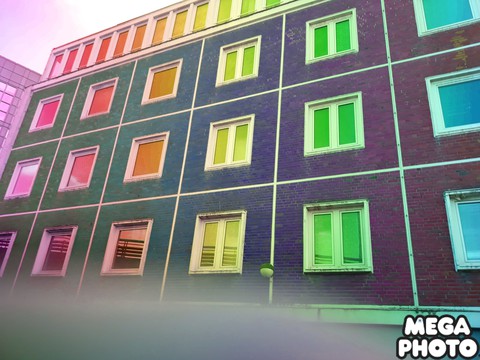 bunte Fenster