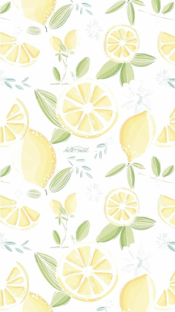 summer wallpaper / lemon || летние обои / лимон