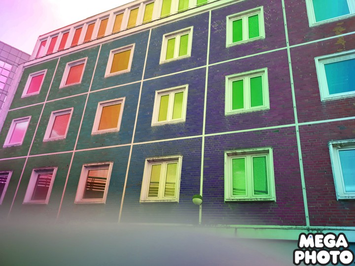 bunte Fenster