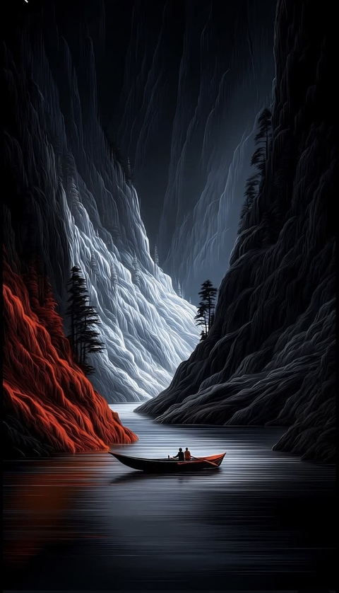 river, watercraft achtergronden