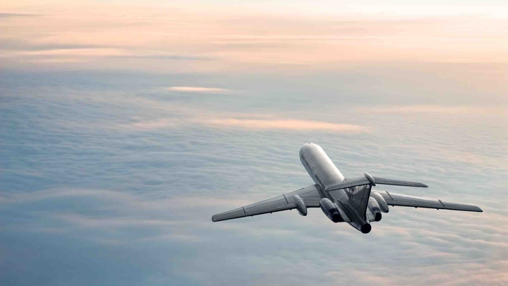 plane passing